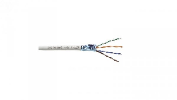 Kabel Emiter Net FTP (F/UTP) kat.5e 350MHz drut 4x2x24 AWG PVC K/EMITERNET-FTP5E /305m/