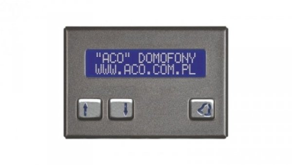 Elektroniczna, alfabetyczna lista lokatorów CDN-230E GR