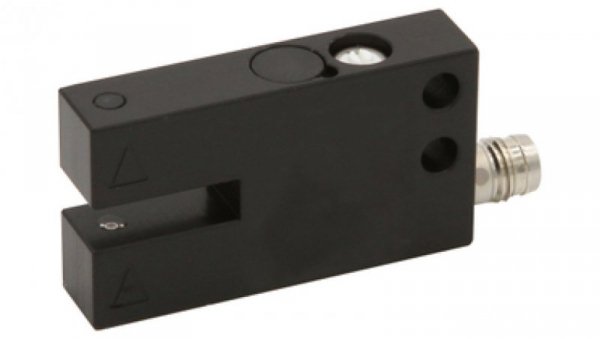 Czujnik optyczny 25x10x45mm szerokość widełek 5mm 10-30V DC PNP/NPN NC/NO złącze M8 3pin IP67 OG050571