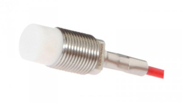 Czujnik pojemnościowy M12x1 dł: 25mm niezabudowany Sn: 1-25mm 250 stC wzmacniacz kabel 2m IP67 KN126050