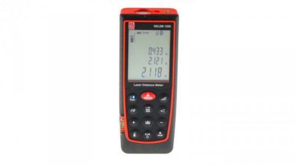 Miernik laserowy, ILDM-150H, 0,05→ 70m, Klasa wyzwalania Class 2, 1,5 mm, LCD, 635nm