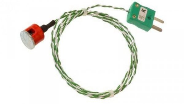 Termopara typ K do +250C 2m kabel 2m IEC