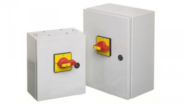 Rozłącznik izolacyjny 6-biegunowy 6NO 125 A 55 kW przy 240 V, 75 kW przy 415 V, 90 kW przy 690 V 3-fazowy IP65