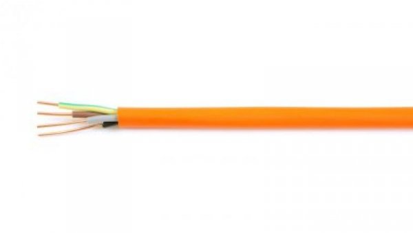 Kabel CR1/C1 4 Core Poliolefina Sheath Pomarańczowy 9.4mm od , 300 V, 500 V