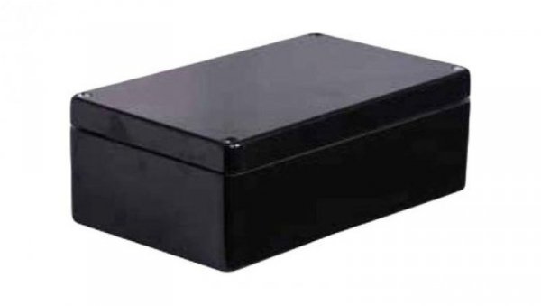 Puszka elektroinstalacyjna, 190 x 75 x 55mm, IP66, kolor Czarny, materiał GRP, RS PRO
