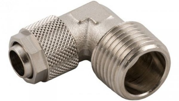 Złącze kątowe gwint R 3/8 męskie, Wciskane 10 mm RS PRO 176-0959 /10szt./