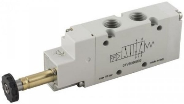Pneumatyczne zawory elektromagnetyczne 5/2 Bistable G 1/8 740NL/min RS PRO