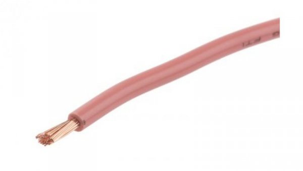 Kabel trzynormowy, dł. 100m 2,5 mm², 30 A, 1 kV DC, 600 V AC, Maks. +105C Różowy Zgodność z trzema normami, RS PRO