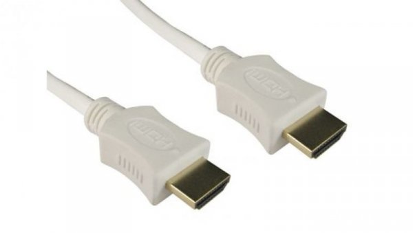 Zespół cyfrowych kabli wideo i monitorowych 10m Wtyk HDMI to Wtyk HDMI Biały