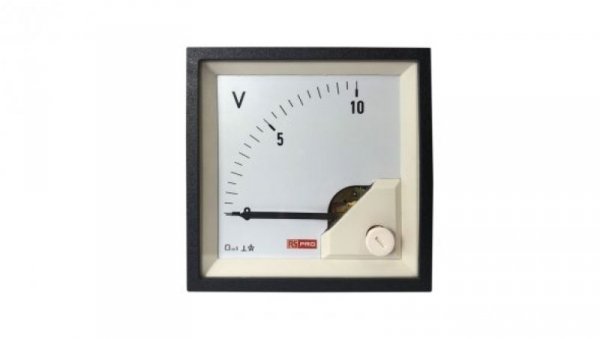 Amperomierz analogowy panelowy DC -10C do +65C RS PRO