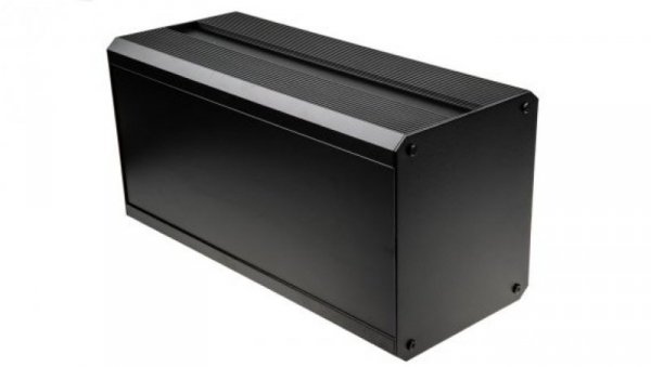 Obudowa radiatora Czarny IP40, 400 x 200 x 175mm, RS PRO