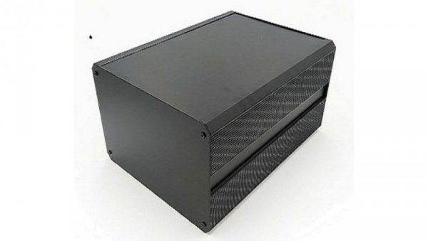 Obudowa radiatora Czarny IP40, 300 x 200 x 219mm, RS PRO