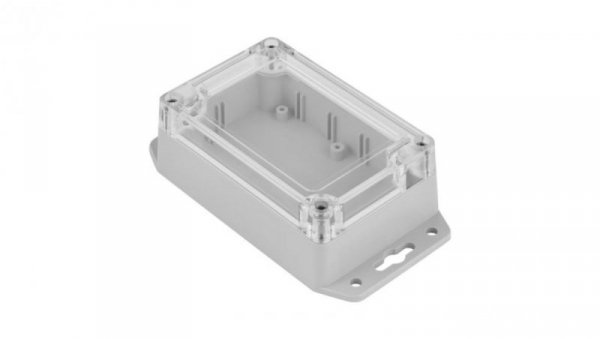 Obudowa Szary z kołnierzem IP68 Silikon, 105 x 70 x 40mm, RS PRO