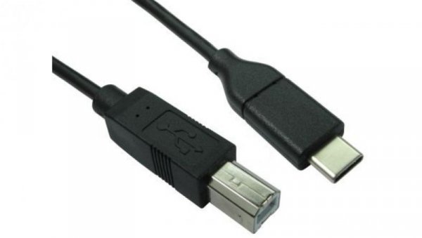 Kabel USB, dł. 1m, kolor: Czarny
