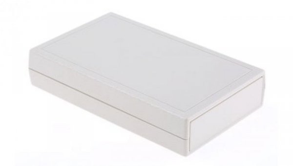 Obudowa urządzeń elektronicznych, ABS, biała, 115 x 68 x 23mm, RS PRO