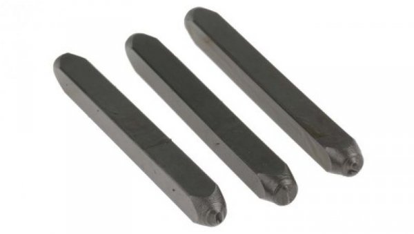 Zestaw rysików do grawerowania, H 2.5mm, 9-szt., (0 → 9), RS PRO
