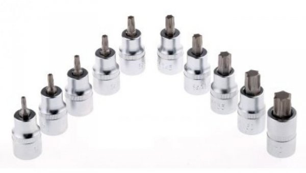 Końcówka wkrętakowa Torx, materiał Stal chromowo-wanadowa, T20