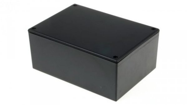 Obudowa Czarny, 177.8 x 127 x 76.2mm, RS PRO