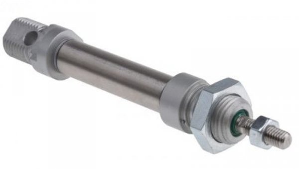Siłownik dwustronnego działania ISO 6432 Ø 12mm, skok 25mm RS PRO