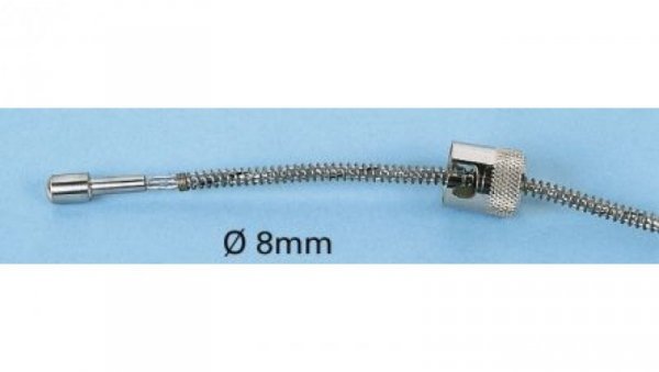 Termopara typ J do +400C 20mm kabel 2.5m, Stal nierdzewna 316 Zgodność z RoHS