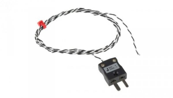 Termopara typ J do +250C 1m kabel 1m IEC