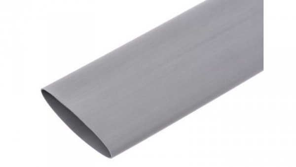 Osłona termokurczliwa Szary 2:1, średnica 25.4mm, dł. 1.2m, RS PRO