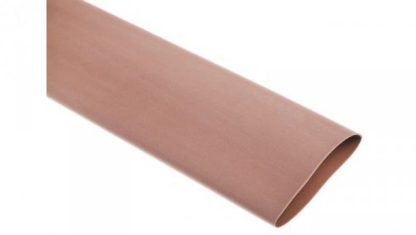 Osłona termokurczliwa brązowa 2:1, średnica 25.4mm, dł. 1.2m, RS PRO