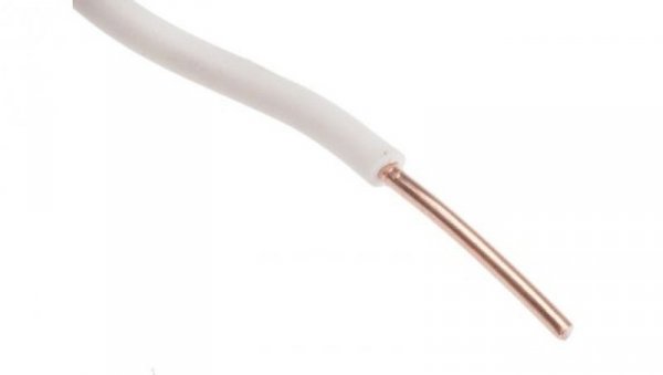 Przewód instalacyjny, 6491X, H07V-U., 100m, 1,5 mm² CSA , 450/750 V, 17,5 A, kolor: Biały