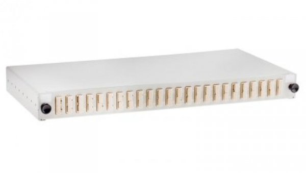 Panel krosowniczy, obudowa, 24-portowy SC 24 Wielomodowy Duplex, 1U RS PRO
