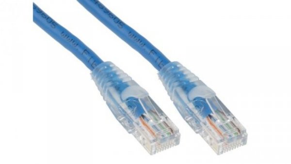 Kabel kat. 5e U/UTP Niebieski 3m