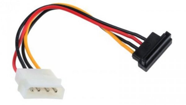 Kabel SATA, Zespół kabla połączeniowego, Molex 4-stykowe - SATA, 100mm