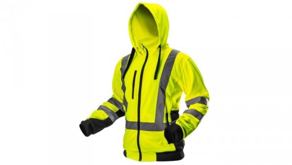 Bluza robocza ostrzegawcza, żółta, rozmiar S 81-745-S