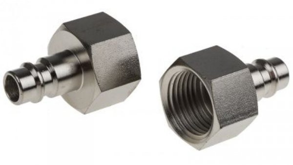 Szybkozłączka pneumatyczna, materiał Stal, złącze G 1/2 żeńskie, RS PRO CEJN 320, JWL 520, JWL 530, Legris, Parker PEF,