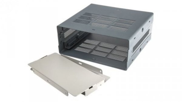 Obudowa urządzeń elektronicznych wentylowana, Stal, Szary, Nie, 279 x 432 x 219mm, RS PRO