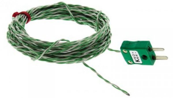 Termopara typ K do +250C 150mm kabel 5m IEC
