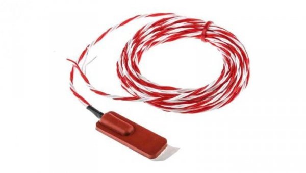 Termopara typ PT 100, -50C do +150C 40mm kabel 5m, Powłoka z folii aluminiowej, guma silikonowa