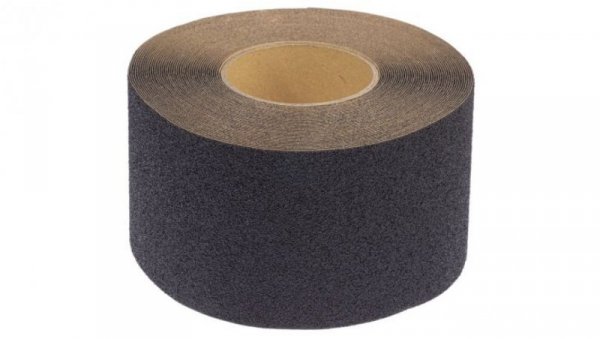 Taśma ostrzegawcza kolor: Czarny, materiał: Polietylen, 102mm x 18.3m, RS PRO
