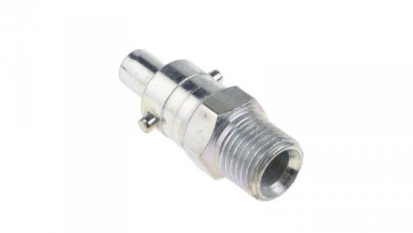 Szybkozłączka pneumatyczna, materiał Stal, złącze G 1/4 męskie, RS PRO PCL