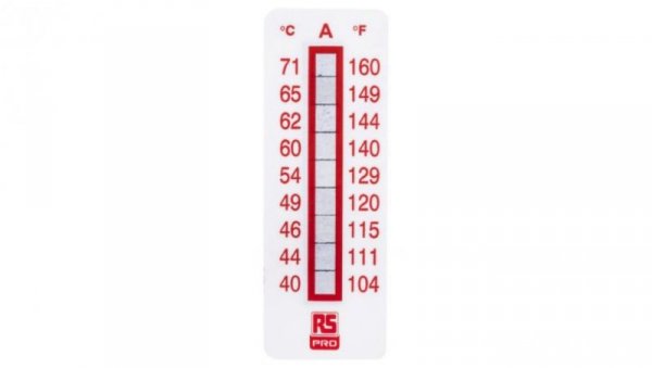 Pasek temperaturowy 9-skalowy