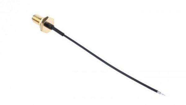 Kabel koncentryczny, Czarny Gniazdo SMA Bez zakończenia 100mm, RS PRO Z zakończeniem