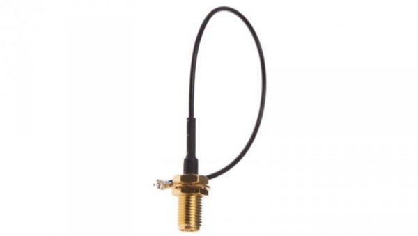 Kabel koncentryczny, Czarny Wtyk RP-SMA Bez zakończenia 150mm, RS PRO Z zakończeniem