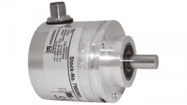 Enkoder przyrostowy przyrostowy HTL odwrócony 8000rpm 256 5 → 30 V DC IP67 RS PRO