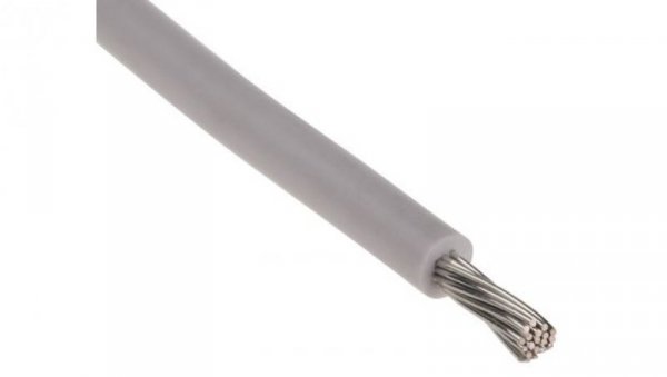 Przewód o podwyższonej odporności PVC Biały, 100m 1,3 mm² 19/0,3 mm, 750 V, -40 → +105C, Ø 3mm, RS PRO