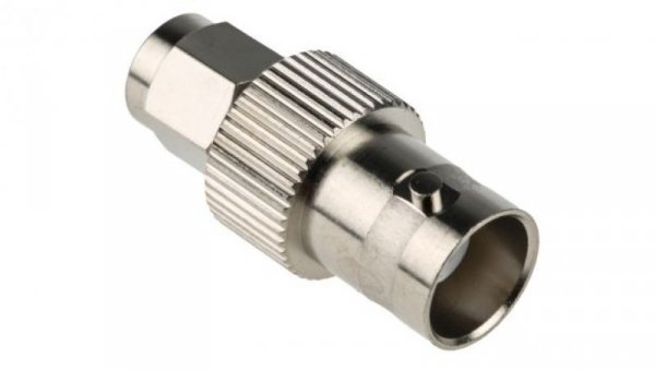 Adapter RF, 50, Męski SMA - żeński BNC, 4GHz