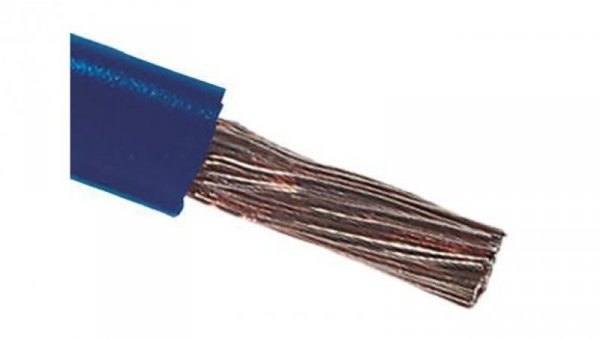 Kabel trzynormowy PCW, dł. 100m 25 mm², 136 A, 1 kV, Maks. +105C Ciemnoniebieski Zgodność z trzema normami, RS PRO