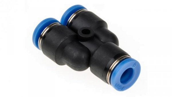 Pneumatic Y Tube-to-Tube Adapter, 10 barów