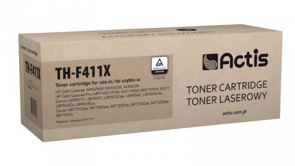 Toner Actis TH-F411X (zamiennik HP 410X CF411X Standard 5000 stron niebieski)