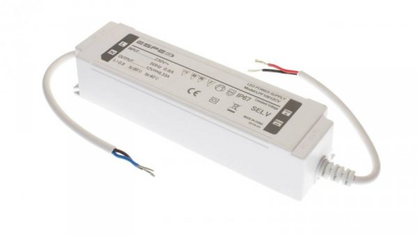 Zasilacz LED 12V 8,33A 100W IP67 ESPE LPF10012CV