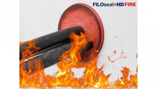 FiloSeal + HD 160 FIRE - zestaw ogniochronny do uszczelniania przepustów śr. max 160mm