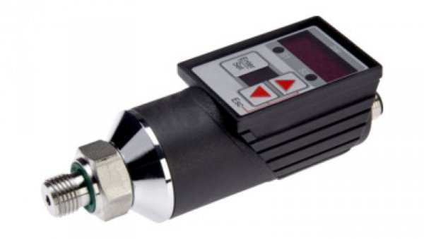 Czujnik ciśnienia śr: 38mm dł: 122mm 0-10bar 12-32V DC G1/4 calaA PNP NC/NO złącze wtykowe M12 8-pin IP65 DW35312D